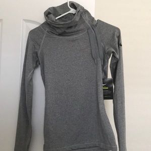 Women’s Nike “Pro Warm” turtle neck pullover